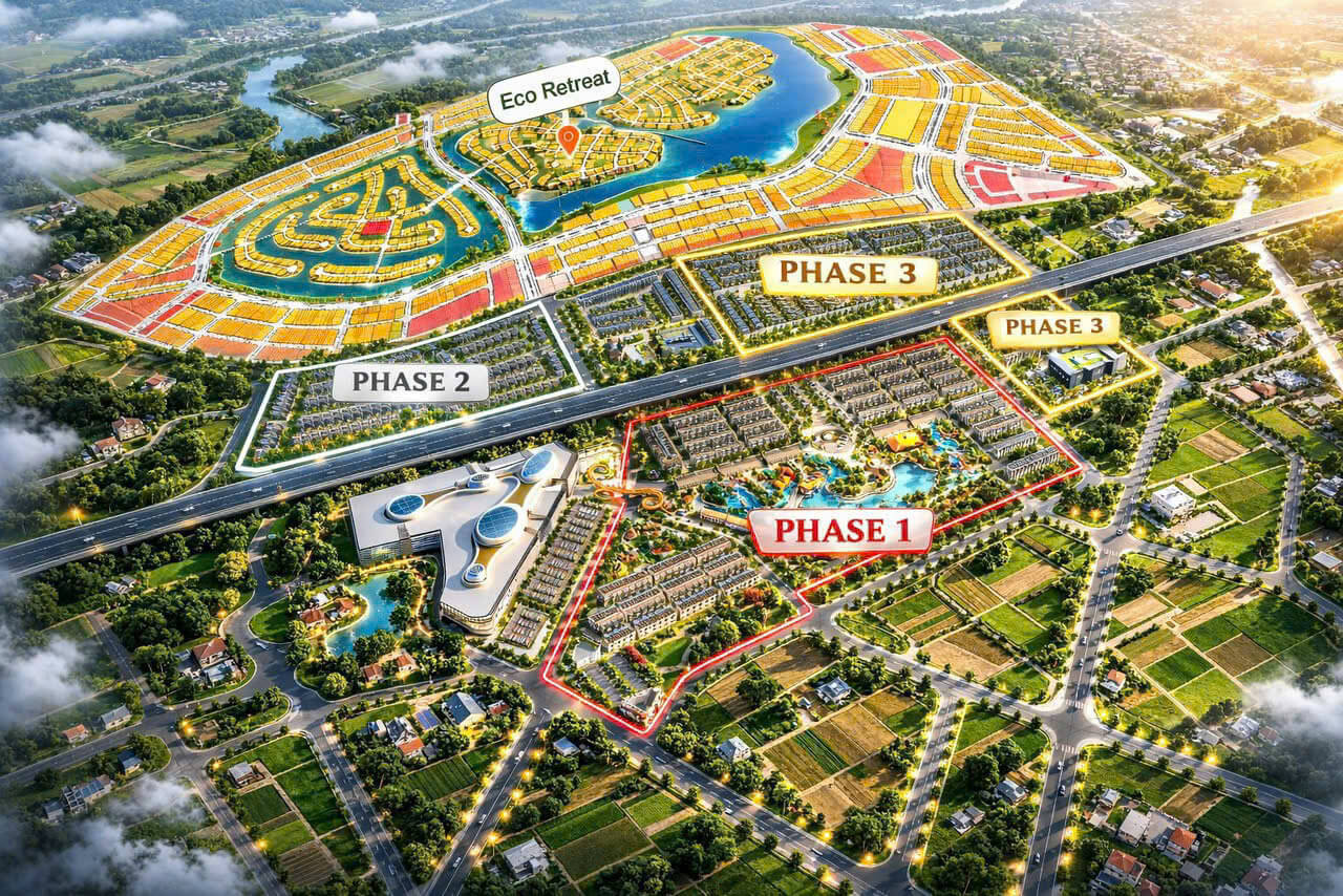 MẶT BẰNG BIỆT THỰ THANH PHÚ CENTRE POINT LONG AN