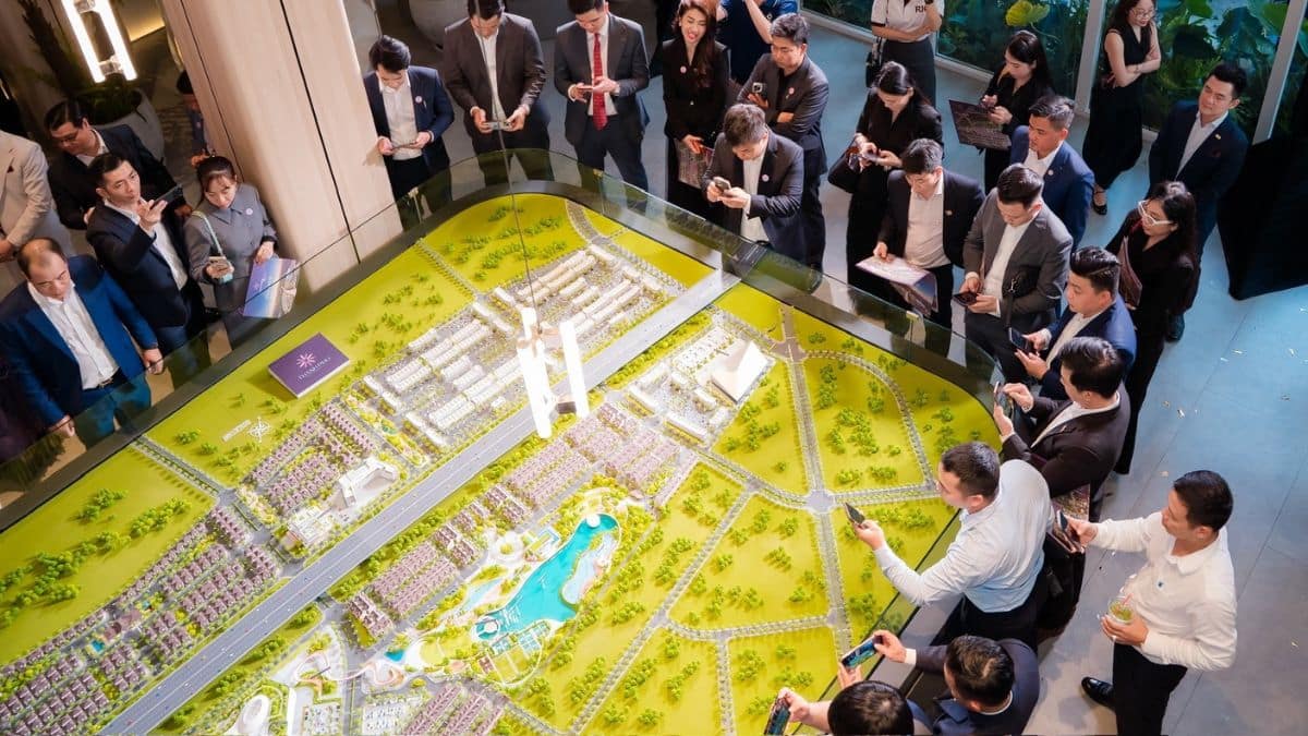 Lễ ra mắt sa bàn Thanh Phú Centre Point