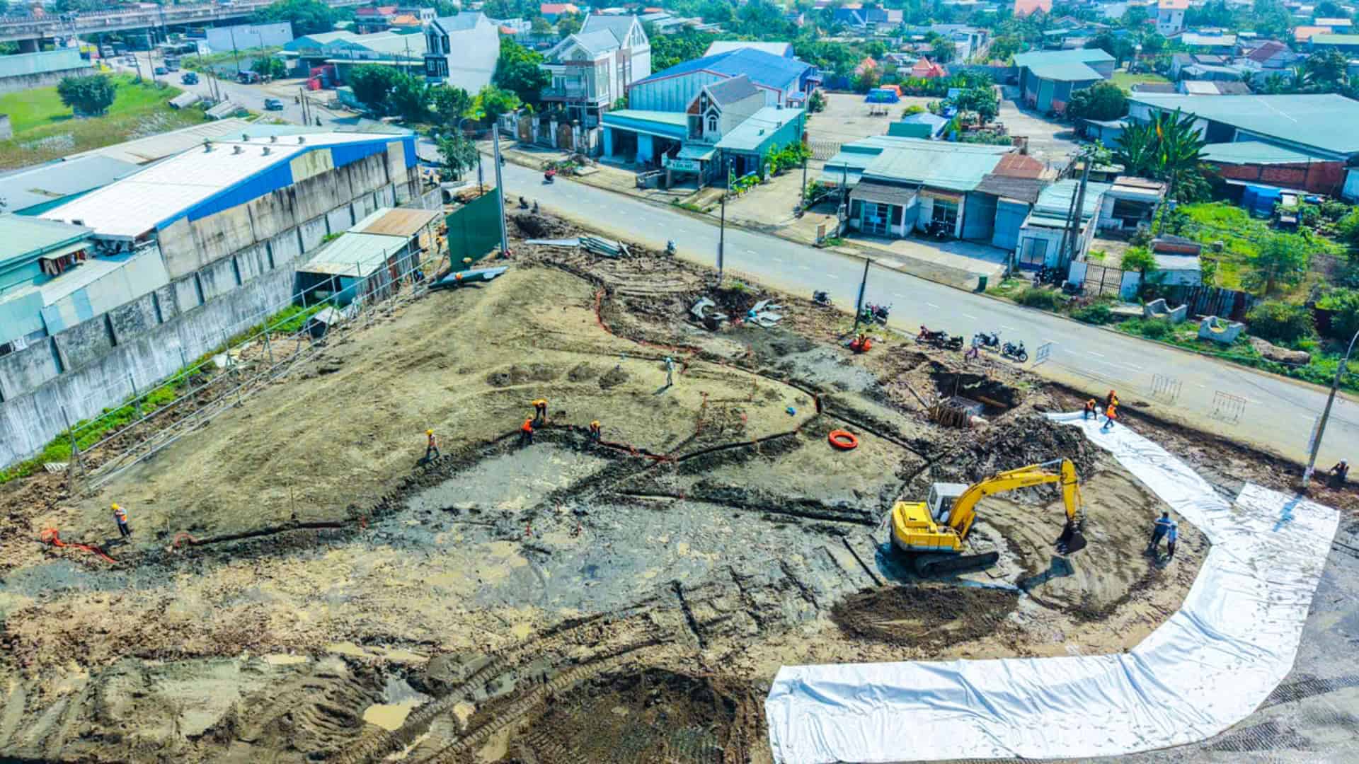 TIẾN ĐỘ THANH PHÚ CENTR POINT BẾN LỨC LONG AN